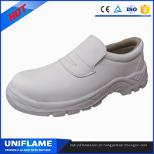 Sapatos de segurança de aço Toe Cap branco